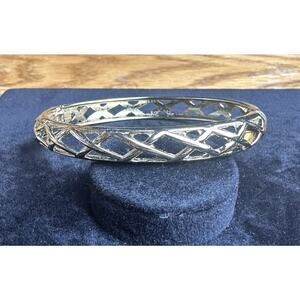 Sequin Nordstrom Colorful Thin Gold Tone Enamel Hinge Bangle $25 NWOT #148